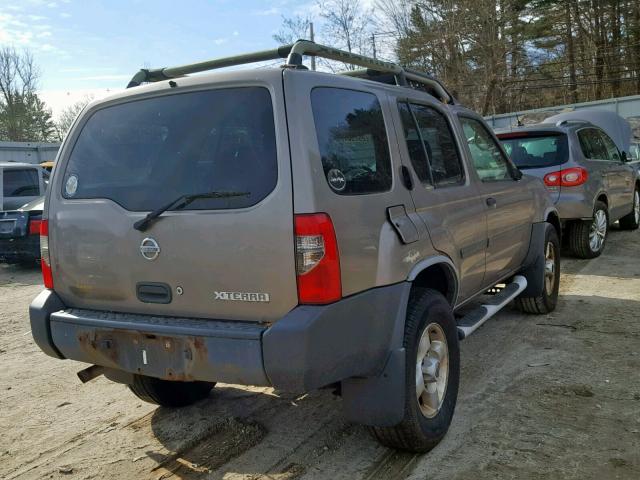 5N1ED28Y93C640027 - 2003 NISSAN XTERRA XE GRAY photo 4