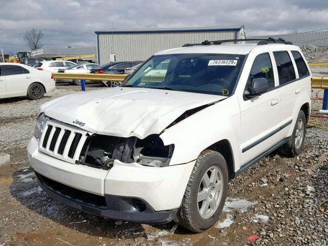 1J8GS48K09C532066 - 2009 JEEP GRAND CHER WHITE photo 2