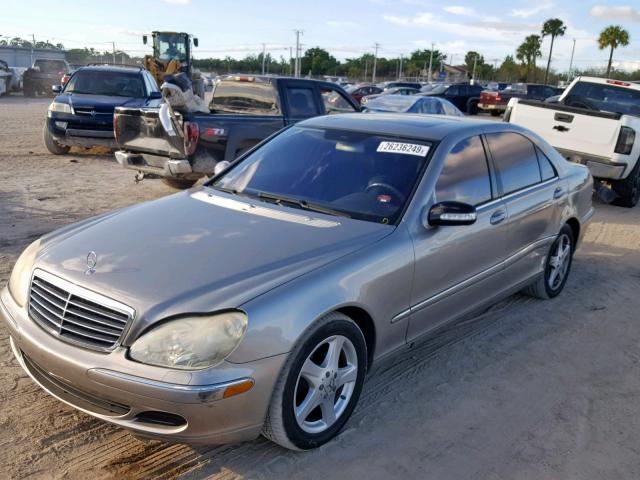 WDBNG70J15A446354 - 2005 MERCEDES-BENZ S 430 GOLD photo 2