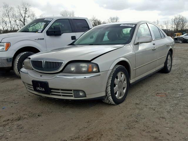 1LNHM86S64Y651697 - 2004 LINCOLN LS SILVER photo 2