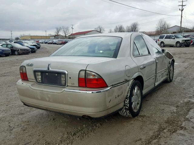 1LNHM86S64Y651697 - 2004 LINCOLN LS SILVER photo 4