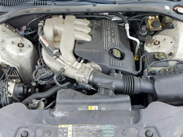 1LNHM86S64Y651697 - 2004 LINCOLN LS SILVER photo 7