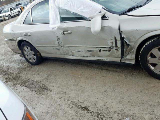 1LNHM86S64Y651697 - 2004 LINCOLN LS SILVER photo 9