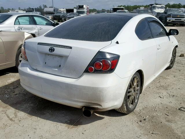 JTKDE167380256053 - 2008 TOYOTA SCION WHITE photo 4