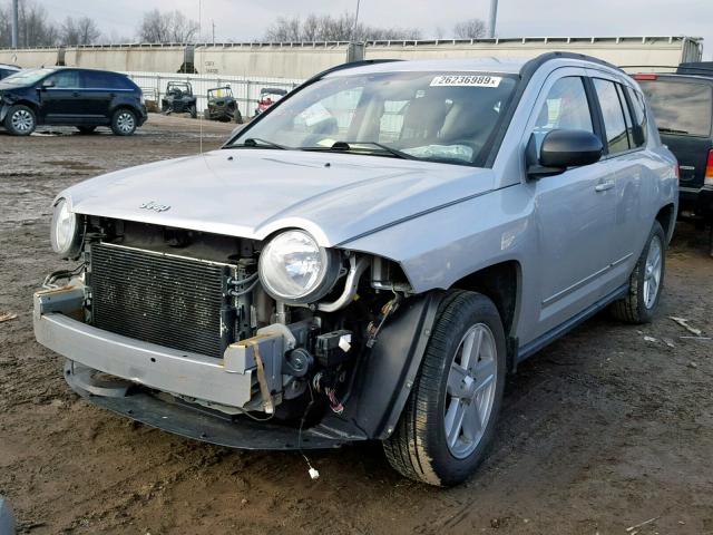 1J4NT4FB0AD655678 - 2010 JEEP COMPASS SP SILVER photo 2