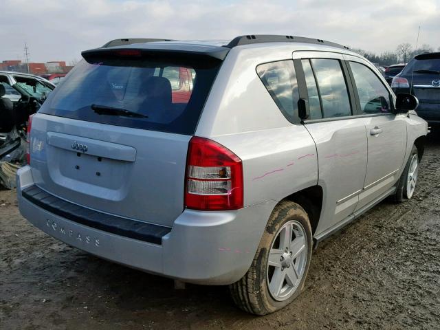 1J4NT4FB0AD655678 - 2010 JEEP COMPASS SP SILVER photo 4