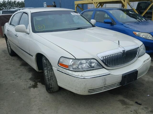 1LNHM81W63Y706500 - 2003 LINCOLN TOWN CAR E WHITE photo 1