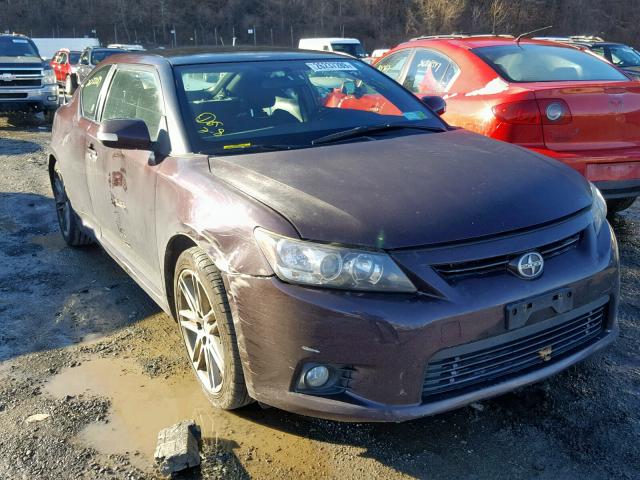 JTKJF5C77B3018062 - 2011 TOYOTA SCION TC ბურგუნდია ფოტო 1