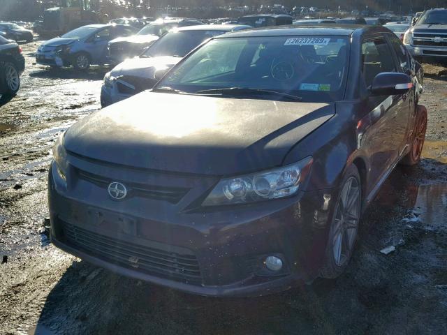 JTKJF5C77B3018062 - 2011 TOYOTA SCION TC ბურგუნდია ფოტო 2