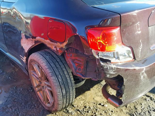 JTKJF5C77B3018062 - 2011 TOYOTA SCION TC ბურგუნდია ფოტო 9