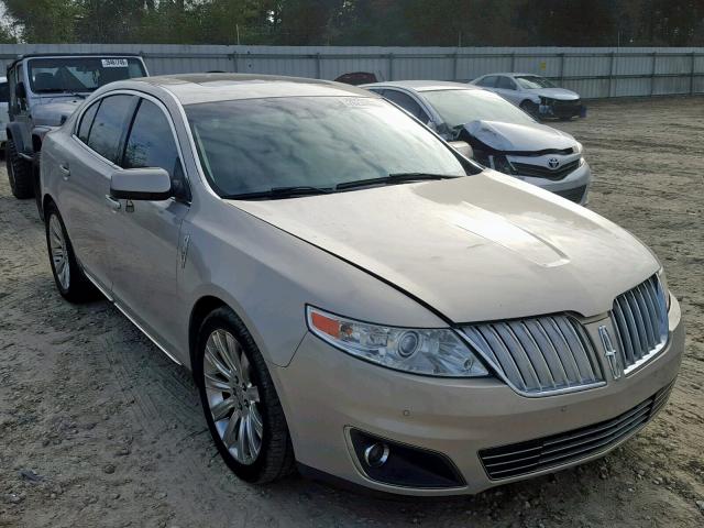 1LNHM93R49G613454 - 2009 LINCOLN MKS GOLD photo 1