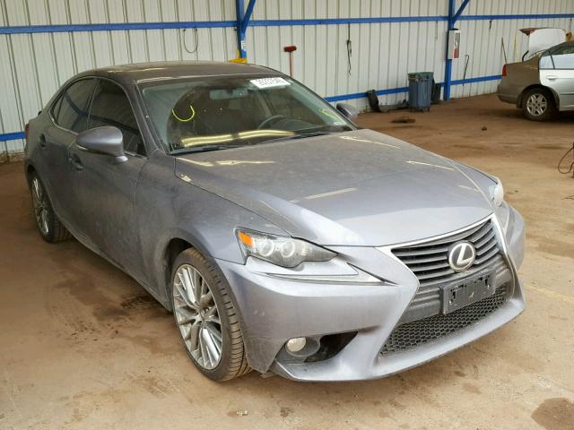 JTHCF1D27E5000468 - 2014 LEXUS IS 250 GRAY photo 1