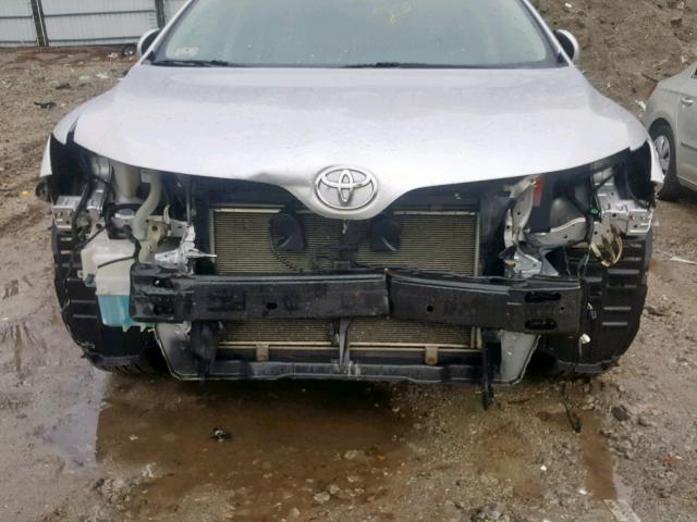 4T3BK11A99U007845 - 2009 TOYOTA VENZA BASE SILVER photo 9