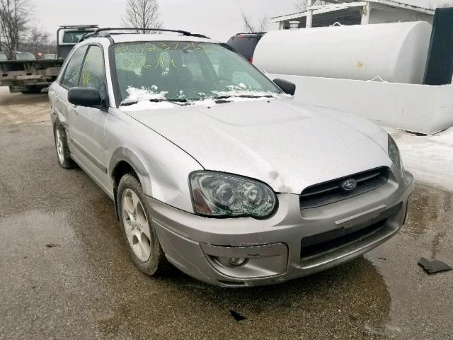 JF1GG68564G821362 - 2004 SUBARU IMPREZA OU SILVER photo 1