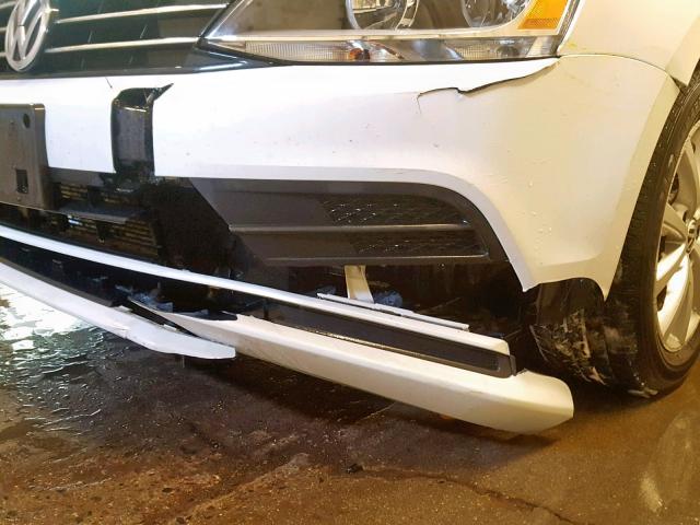 3VW2K7AJ6FM210463 - 2015 VOLKSWAGEN JETTA BASE WHITE photo 9