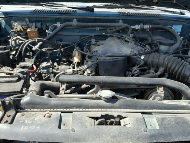 1N6HD16Y4SC327204 - 1995 NISSAN TRUCK KING GREEN photo 7