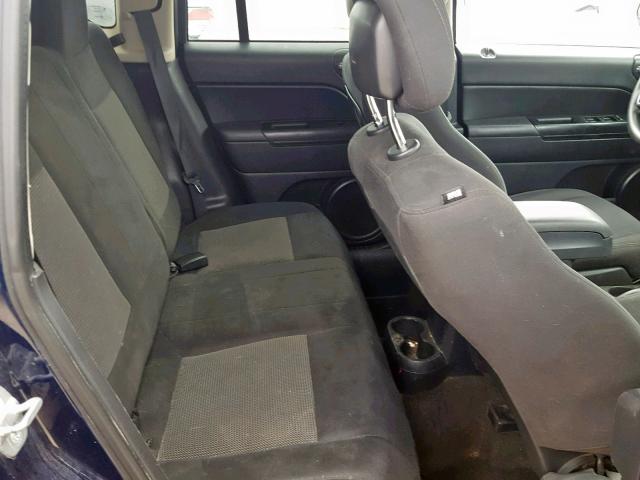 1C4NJCBA3ED725764 - 2014 JEEP COMPASS SP ლურჯი ფოტო 6