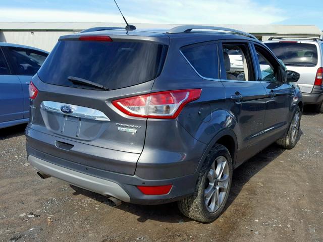 1FMCU0JX1EUB49493 - 2014 FORD ESCAPE TIT GRAY photo 4