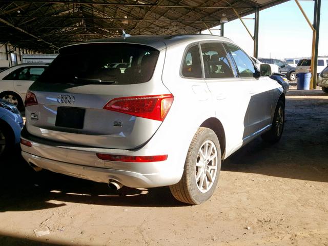 WA1KK78R19A045349 - 2009 AUDI Q5 3.2 SILVER photo 4