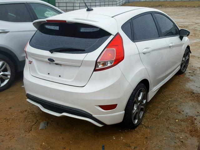 3FADP4GX8JM112072 - 2018 FORD FIESTA ST WHITE photo 4