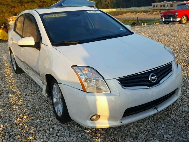 3N1AB6AP3BL646008 - 2011 NISSAN SENTRA 2.0 WHITE photo 1