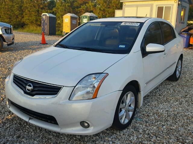 3N1AB6AP3BL646008 - 2011 NISSAN SENTRA 2.0 WHITE photo 2