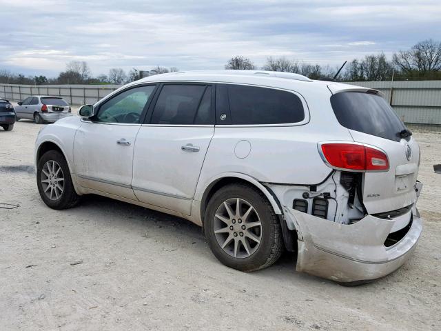 5GAKVBKDXGJ137197 - 2016 BUICK ENCLAVE WHITE photo 3