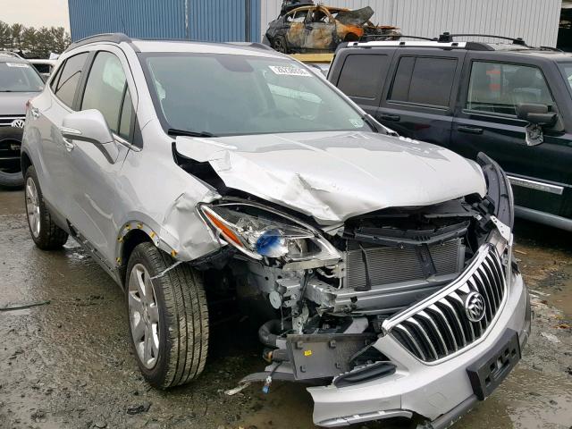 KL4CJGSB8GB716865 - 2016 BUICK ENCORE SILVER photo 1