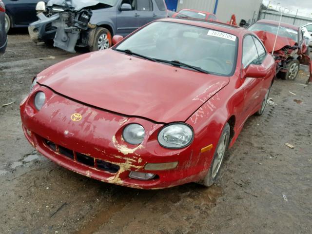 JT2DG02T2V0045560 - 1997 TOYOTA CELICA GT RED photo 2