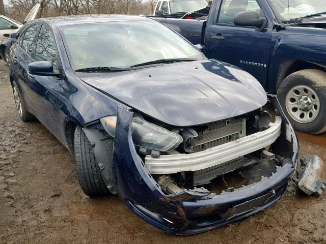 1C3CDFBA9DD337568 - 2013 DODGE DART SXT BLUE photo 1