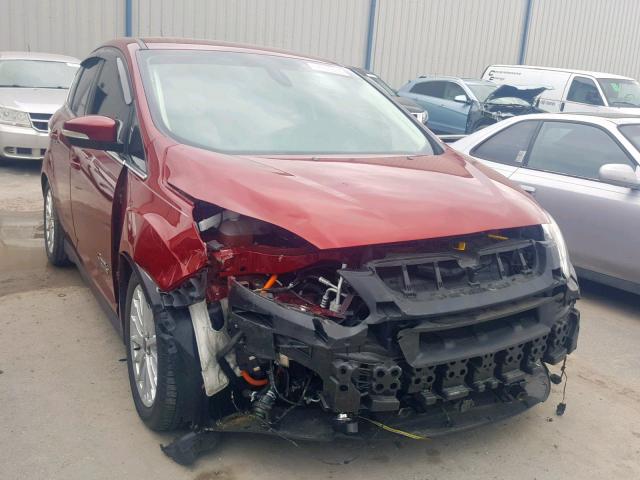 1FADP5CU2FL105953 - 2015 FORD C-MAX PREM RED photo 1