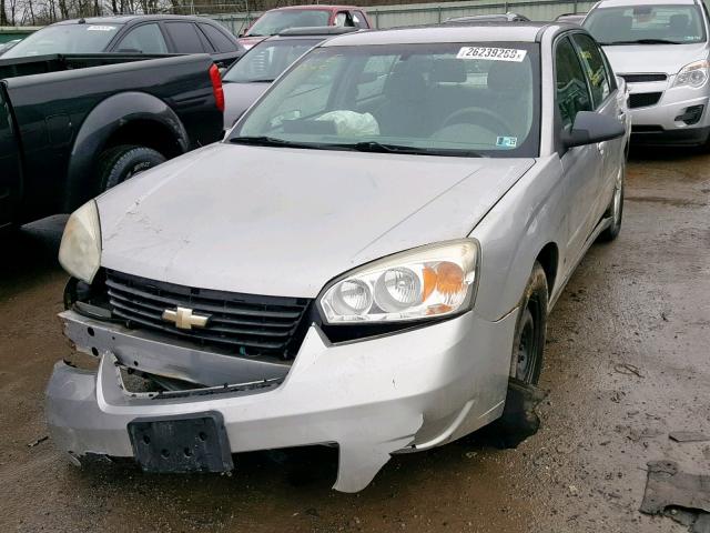 1G1ZS58N97F241621 - 2007 CHEVROLET MALIBU LS SILVER photo 2