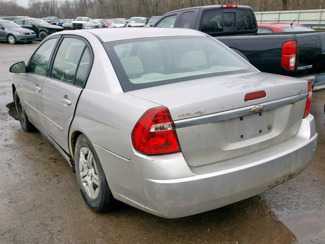 1G1ZS58N97F241621 - 2007 CHEVROLET MALIBU LS SILVER photo 3