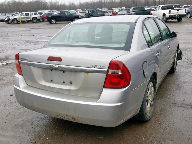 1G1ZS58N97F241621 - 2007 CHEVROLET MALIBU LS SILVER photo 4