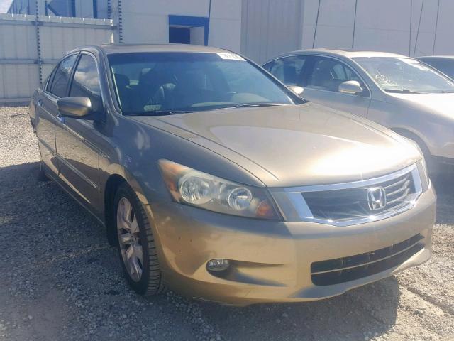 1HGCP36899A005293 - 2009 HONDA ACCORD EXL BEIGE photo 1