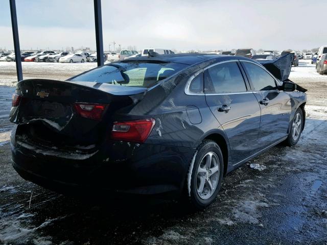 1G1ZC5ST7HF166679 - 2017 CHEVROLET MALIBU LS GRAY photo 4