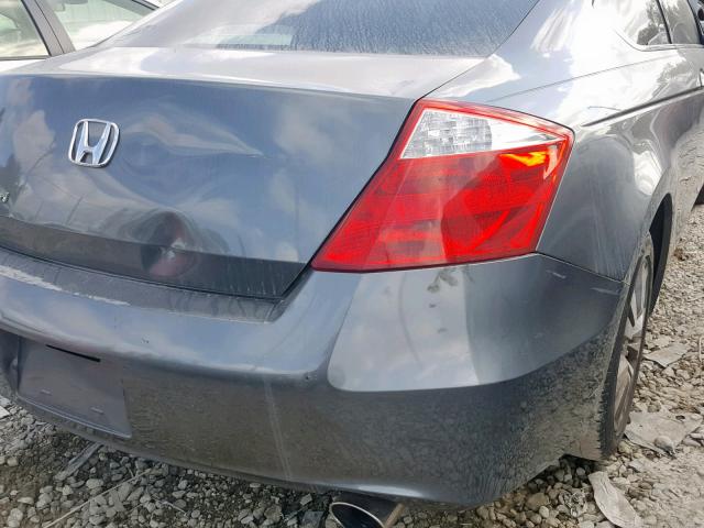 1HGCS12348A024071 - 2008 HONDA ACCORD LX- GRAY photo 9