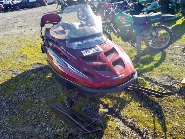 4XAST5BS31C133662 - 2001 POLARIS SNOWMOBILE RED photo 1