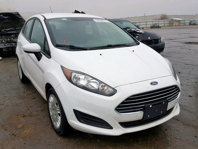 3FADP4TJ2FM222284 - 2015 FORD FIESTA S WHITE photo 1