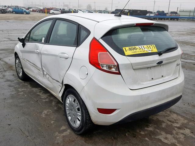 3FADP4TJ2FM222284 - 2015 FORD FIESTA S WHITE photo 3