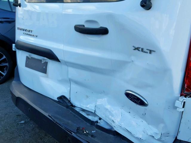 NM0LS7F75F1225664 - 2015 FORD TRANSIT CO WHITE photo 9