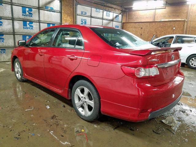 2T1BU4EEXDC990529 - 2013 TOYOTA COROLLA BASE  photo 3