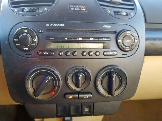 3VWCM31Y34M340881 - 2004 VOLKSWAGEN NEW BEETLE კრემისფერი ფოტო 9