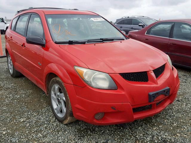 5Y2SL64844Z422664 - 2004 PONTIAC VIBE RED photo 1