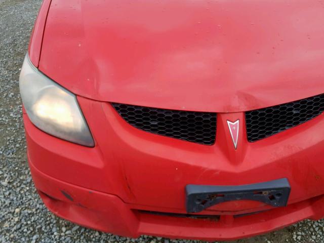 5Y2SL64844Z422664 - 2004 PONTIAC VIBE RED photo 9