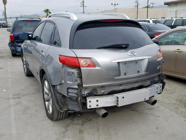 JNRAS08U94X109091 - 2004 INFINITI FX35 SILVER photo 3