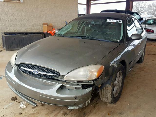 1FAFP55U71A284615 - 2001 FORD TAURUS SES TAN photo 2