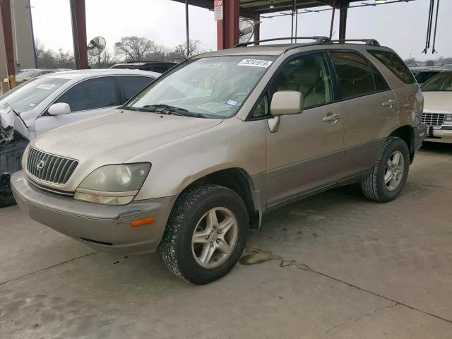 JT6GF10U5Y0049137 - 2000 LEXUS RX 300 TAN photo 2