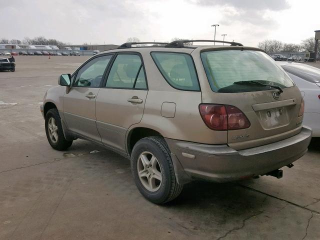 JT6GF10U5Y0049137 - 2000 LEXUS RX 300 TAN photo 3