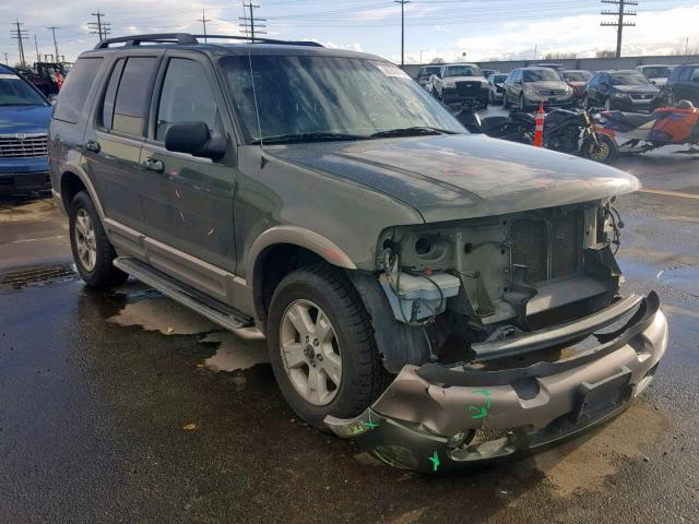 1FMZU74K83UA90328 - 2003 FORD EXPLORER E GREEN photo 1